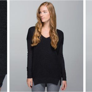 Lululemon Cashmere Boolux The Sweater Life Sz 4